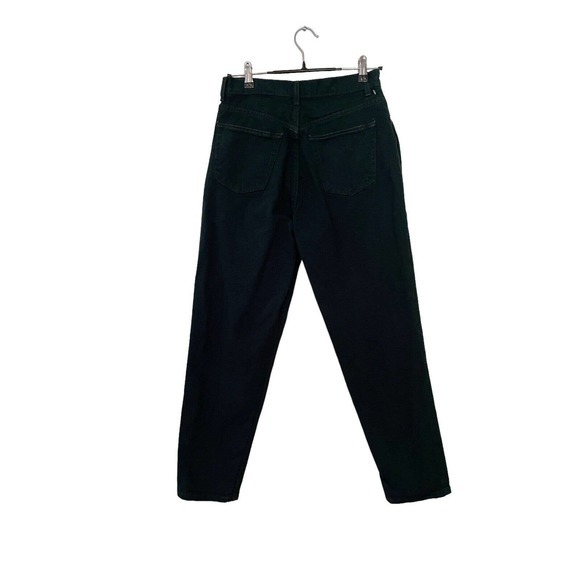 Vintage 90s Y2K GAP Dark Green Jeans Women's Size 10 Ankle High Rise Tapered USA - Picture 2 of 7